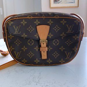 Louis Vuitton Monogram Jeune Fille PM Crossbody Bag Shoulder Bag Brown